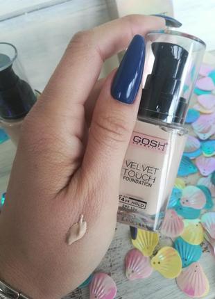 Тональный крем gosh velvet touch