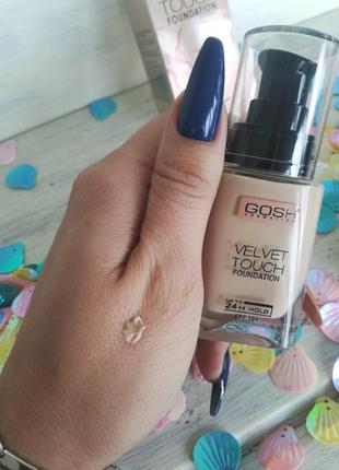 Тональный крем gosh velvet touch