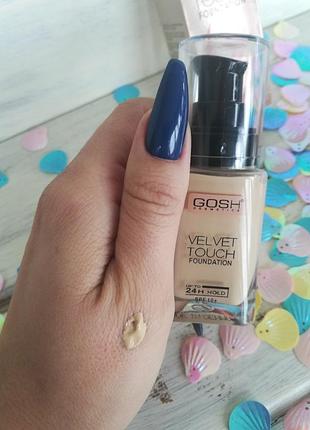 Тональный крем gosh velvet touch