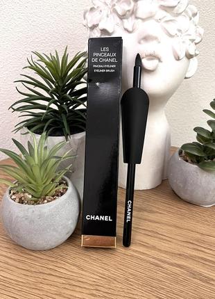 Оригінал пензлик для підводки chanel pinceau eyeliner n°205 оригинал кисть для подводки