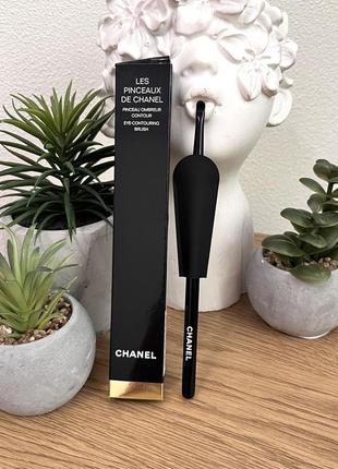 Оригінал пензлик для контуру очей chanel les pinceaux de chanel eye-contouring brush оригинал кисть для контура глаз