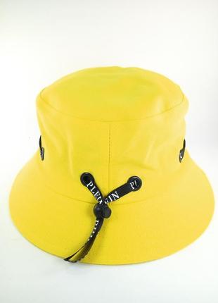 Модні панами чоловічі жіночі літні брендові капелюхи шляпи стильні чорні жовті philipp plein2 фото