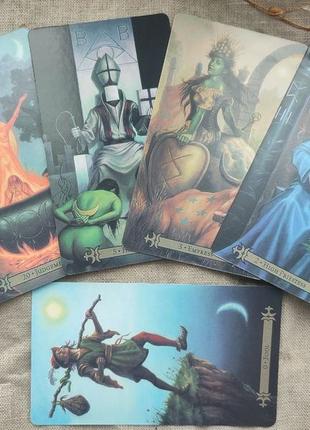 Гадальные карты таро современного заклинателя modern spellcasters tarot викканская колода карт3 фото