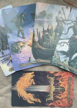 Гадальные карты таро современного заклинателя modern spellcasters tarot викканская колода карт8 фото