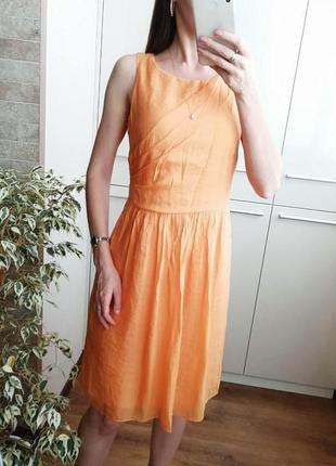 Легкое летнее коктейльное нарядное платье 🌺1 фото