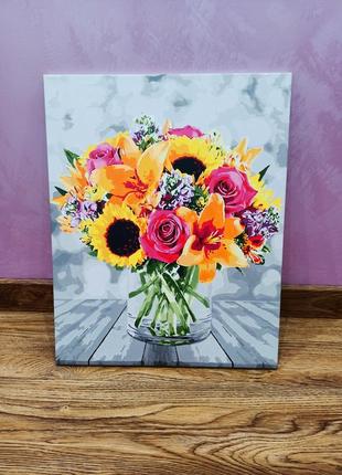 Готова картина за номерами.