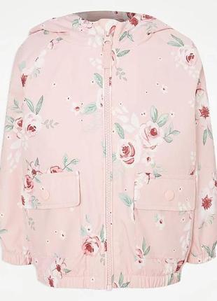 Вітровка куртка на флісовій підкладці для дівчинки george великобританія
