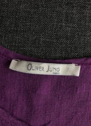 Плаття oliver jung paris льон бохо шик  linen+linen 120% lino rundholz oska стиль якість комфорт9 фото