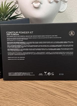 Оригінал anastasia beverly hills powder contour kit палетка для контурингу оригинал палетка для контуринга5 фото