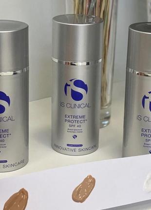 Крем солнцезащитный увлажняющий is clinical extreme protect spf 40