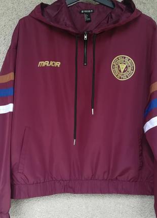 Женская пуловерная куртка-ветровка