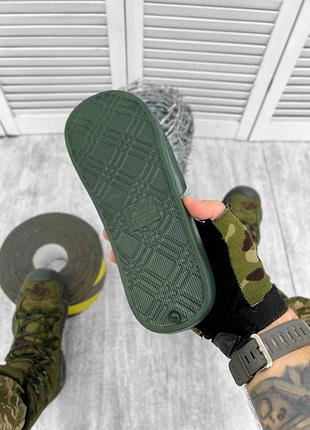 🔴 мужские удобные шлепанцы хаки хаки шлепки шлепанцы