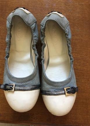 Балетки дитячі tods розмір 33 можна на 32, 32,5