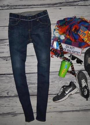 15 лет фирменные крутые джинсы модному подростку с потертостями италия1 фото