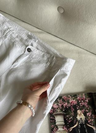 Белые летние брюки promod8 фото