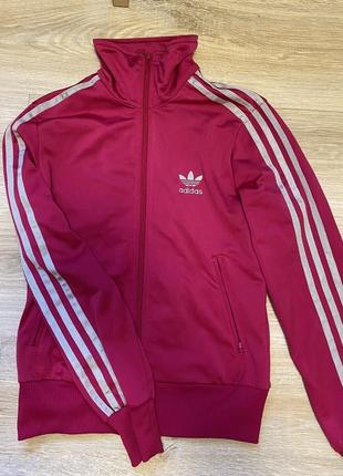 Олимпийка.спортивная кофта adidas. оригинал. ветровка1 фото