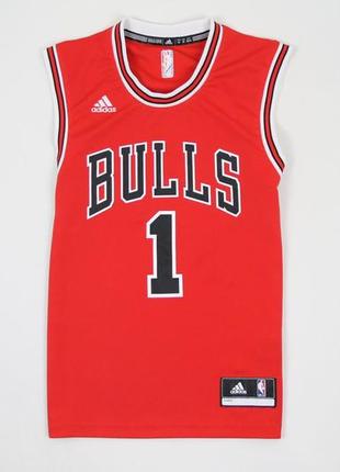 Chicago bulls adidas майка , майка chicago bulls rose3 фото