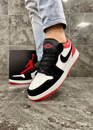 Nike air jordan retro 1 black/red/white