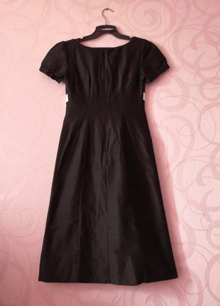 Коктейльное шелковое платье, винтаж, ретро5 фото