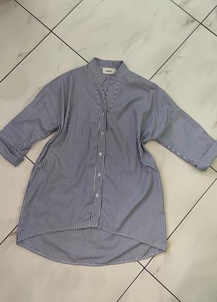 Жіноча італійська сорочка блуза туніка mimosa l-xl (50-52)