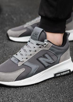 Мужские кроссовки летние сетка new balance running dark grey 1950 беланс сетка3 фото