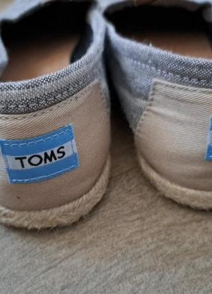 Эспадрильи toms оригинал4 фото