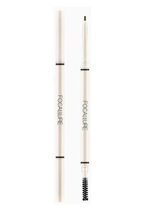 Олівець для брів focallure artist superfine eyebrow waterproof pencil3 фото