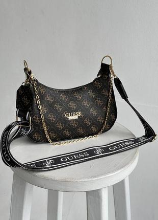 Сумка коричневая guess