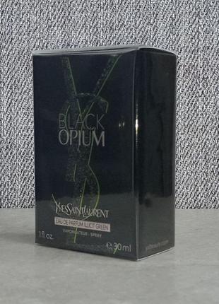 Yves saint laurent black opium illicit green 30 мл для жінок (оригінал)