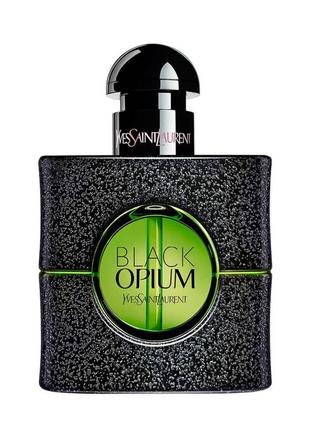 Yves saint laurent black opium illicit green 30 мл для женщин (оригинал)4 фото