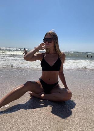 Купальник чорний h&m