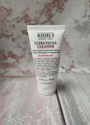 Очищающий гель для умывания лица kiehl's ultra facial cleanser1 фото