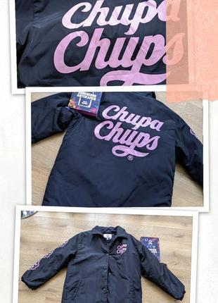 Куртка с логотипом chupa chups🍭 m