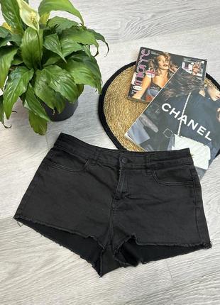 Шорти чорні шорти стрейч
