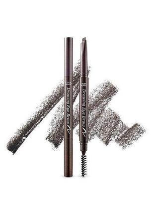 Олівець для брів  з щіточкою etude house drawing eye brow