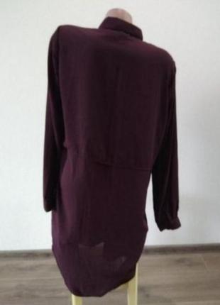 Крутая удлинённая рубашка, платье-рубашка, туника4 фото