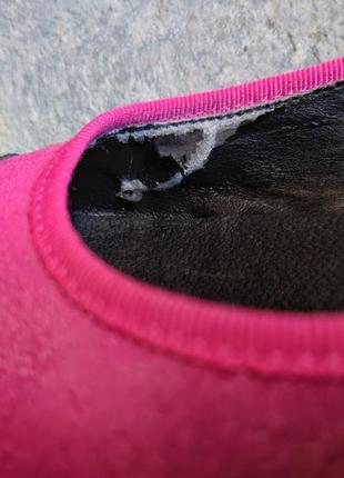 Замшеві туфлі для дівчинки jane shilton, рожеві балетки 36 розміру, стильні туфлі5 фото