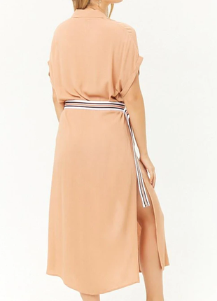 Сукня-сорочка міді з поясом forever212 фото