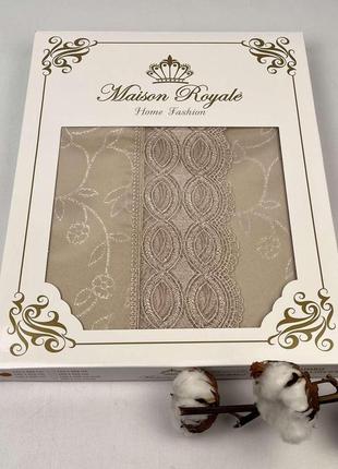 Скатерть maison dor barnella 60x100 cм sarmal-gri