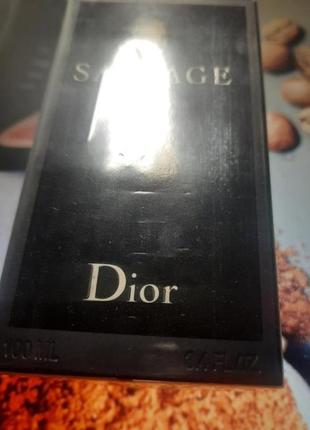 Cristian dior sauvage 100мл кристиан диор саваж оригинал туалетная вода3 фото