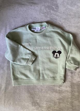 Свитер оверсайз zara disney