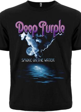 Футболка deep purple "smoke on the water" (color), размер s