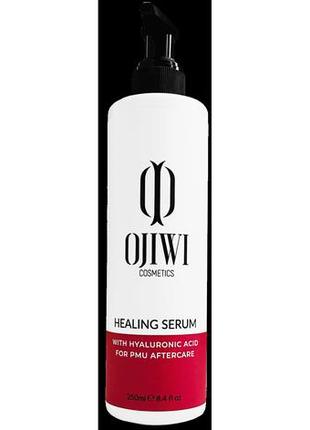 Гиалуроновое заживляющее, регенерирующее средство для перманентного макияжа "ojiwi healing serum", 250 мл