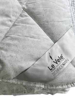 Одеяло le vele perla nergiz нанофайбер 195-215 см серое