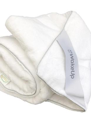 Одеяло wake up smart микроплюш 95-145 см белое