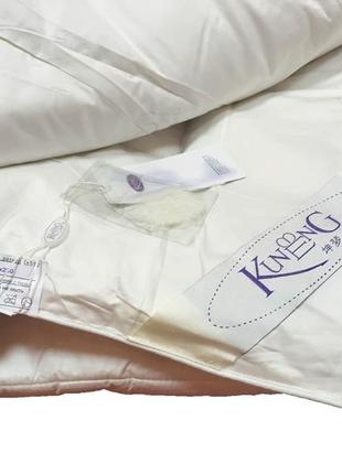 Одеяло kunmeng cashmere кашемировая шерсть 150-215 см белое5 фото