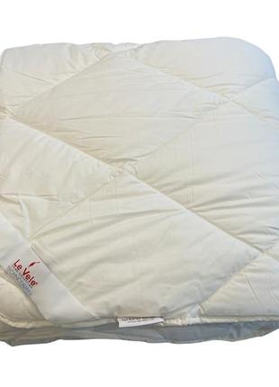 Одеяло le vele elite white нанофайбер 155-215 см белое2 фото