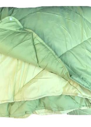 Одеяло dophia double green нанофайбер 215-155 см*2 шт зеленое