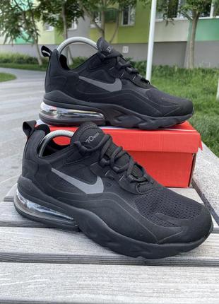 Кроссовки nike air max 270 react (черные) 9