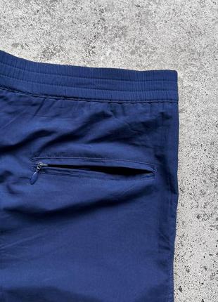 Nike men's vintage blue shorts embroidered logo винтажные шорты5 фото